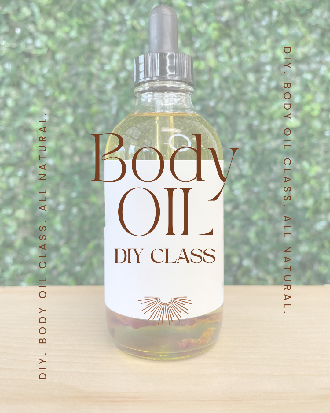 Aromatherapy Body Oil Class (appointment)