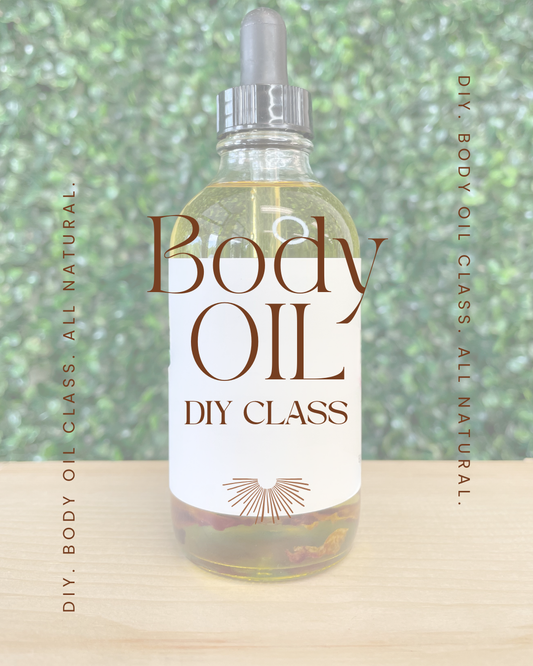 Aromatherapy Body Oil Class 9/20 2:00 - 3:00 PM