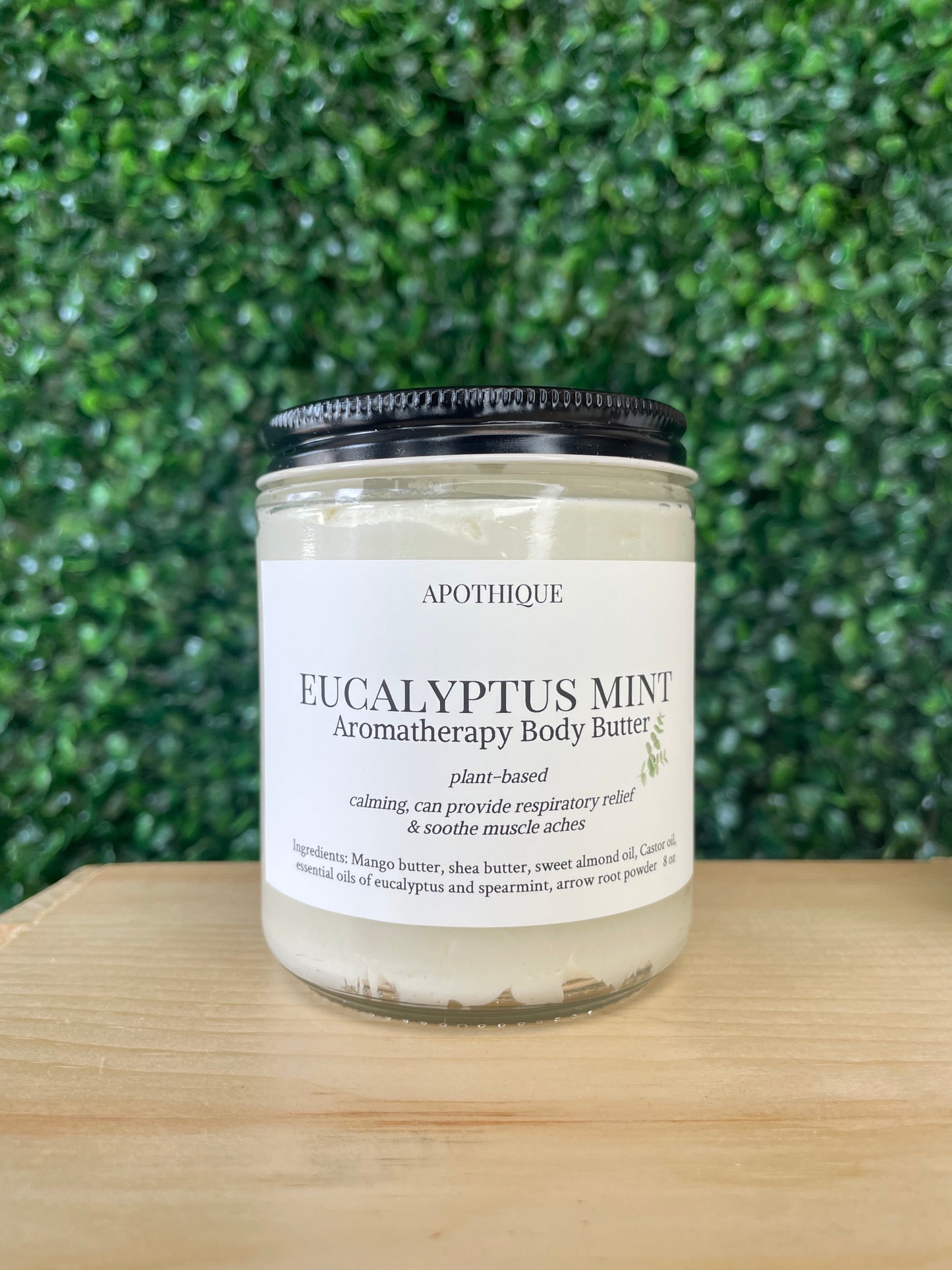 Eucalyptus Mint Body Butter (available in store)