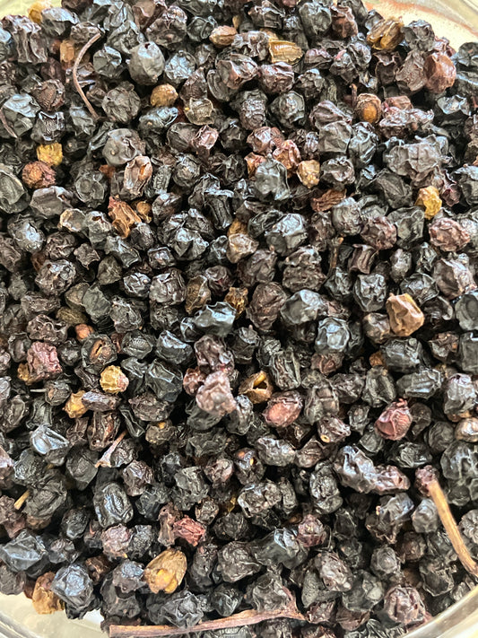 Elderberries (available in store)