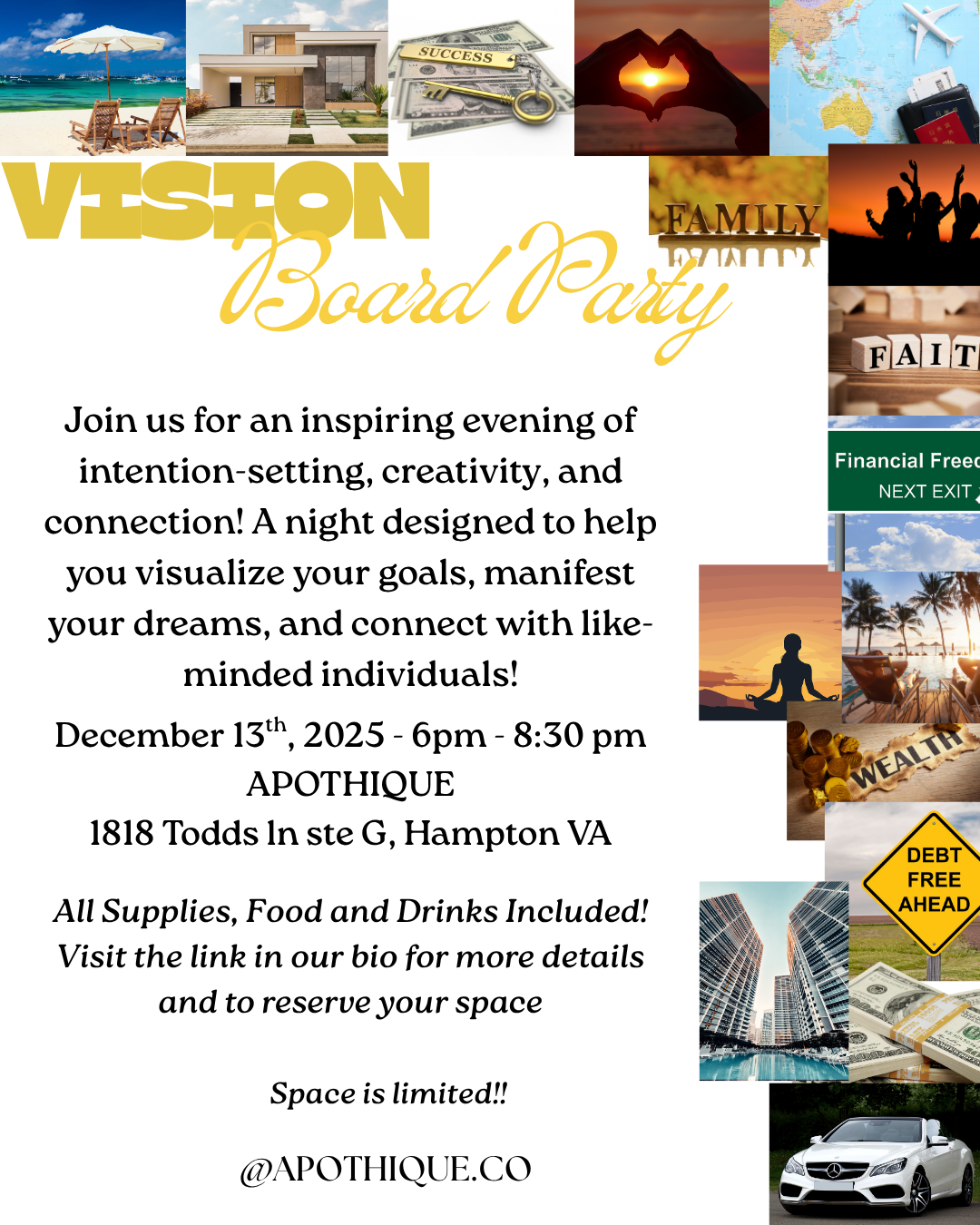 Vision Board Party!